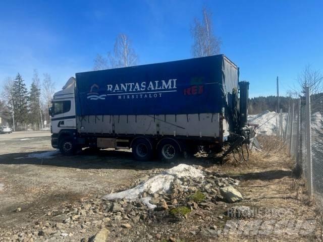 Scania R 12 LB Tautliner/curtainside trucks