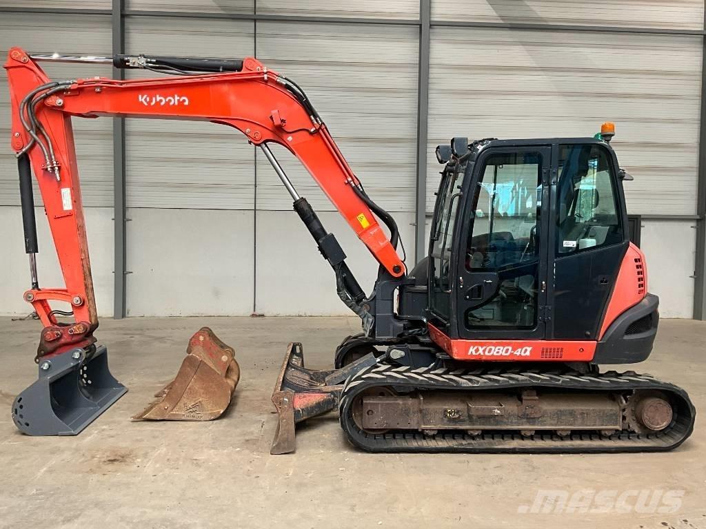 Kubota KX 080-4 A Midi excavators  7t - 12t