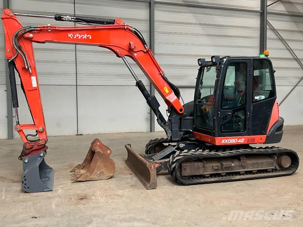 Kubota KX 080-4 A Midi excavators  7t - 12t