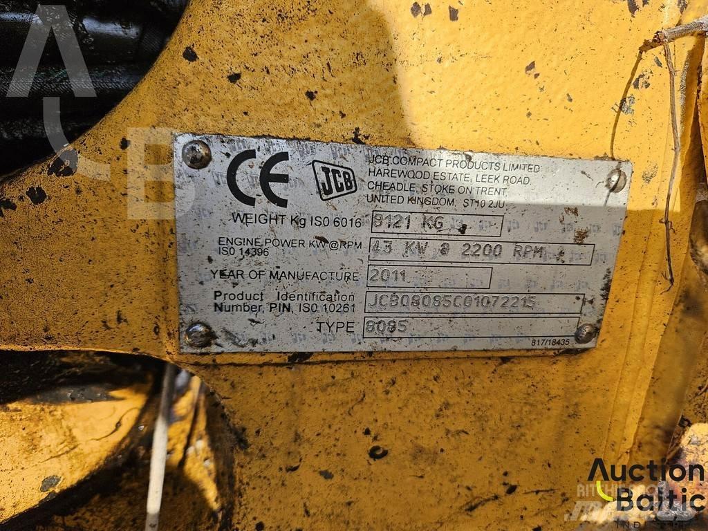 JCB 8085 Midi excavators  7t - 12t