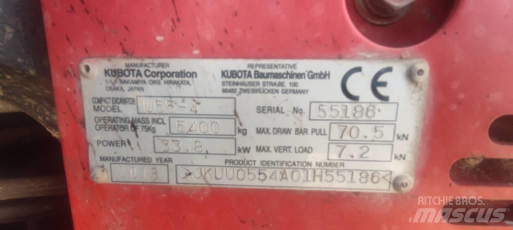 Kubota U 55-4 Mini excavators < 7t