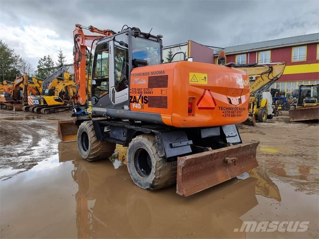 Hitachi ZX 140 W-3 Wheeled excavators
