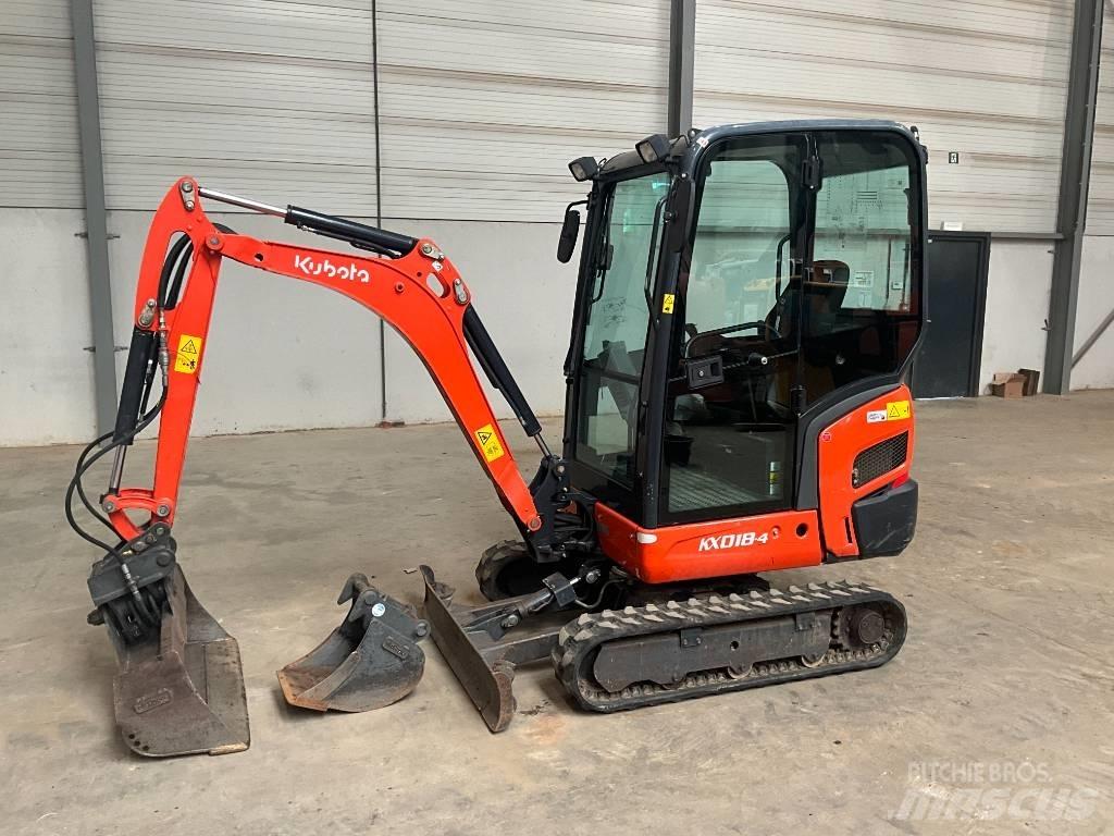 Kubota KX 018-4 Mini excavators < 7t