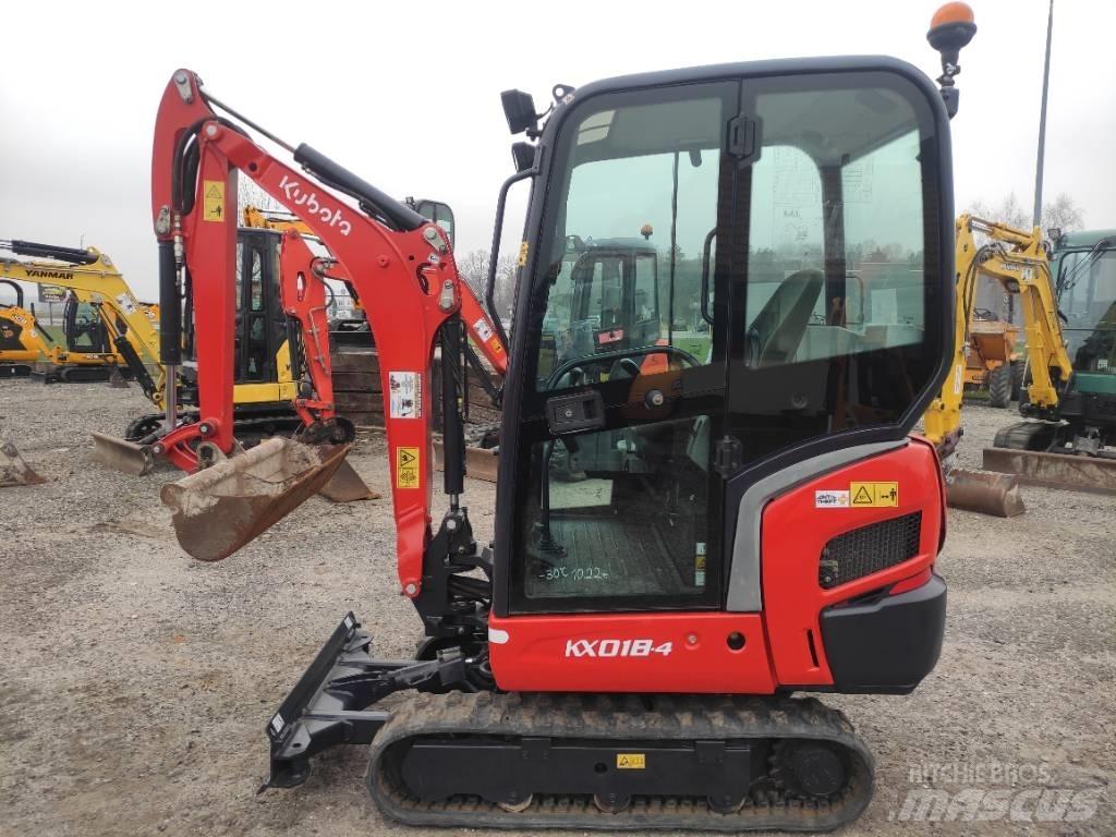 Kubota KX 018-4 Mini excavators < 7t