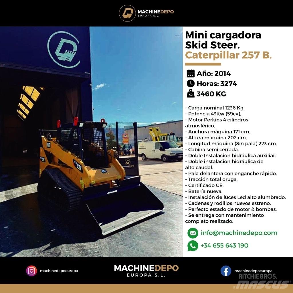 CAT 257 B Crawler FEL's
