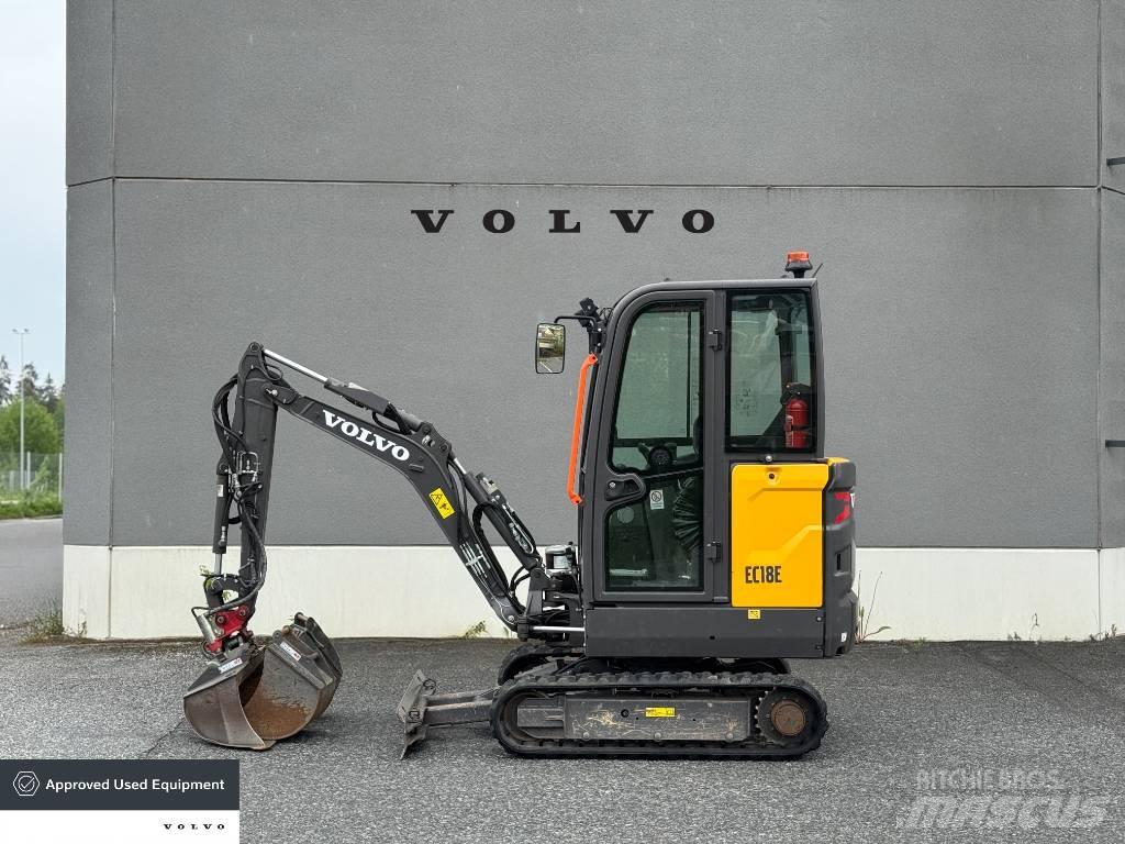 Volvo EC 18 E Mini excavators < 7t
