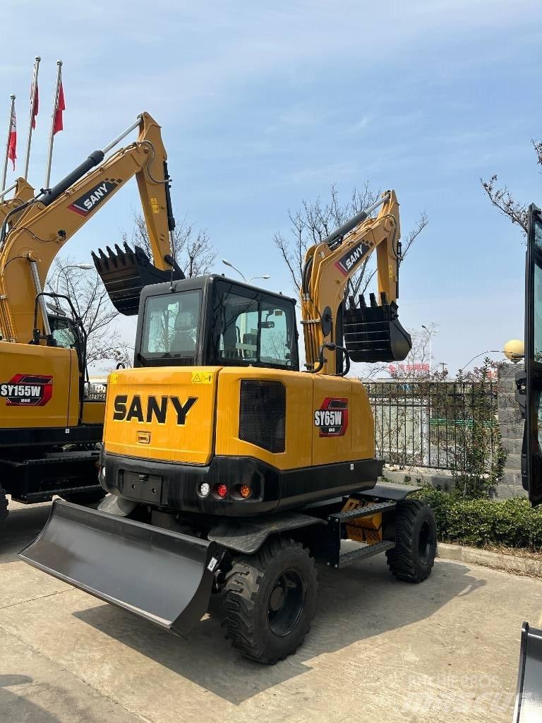 Sany SY65W Wheeled excavators