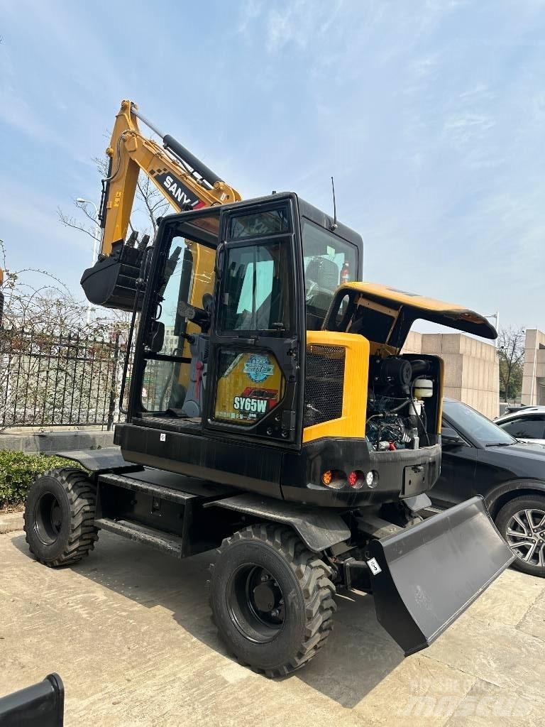 Sany SY65W Wheeled excavators