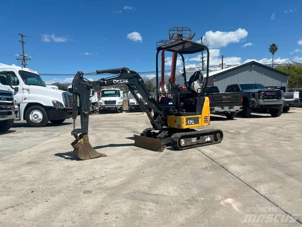 John Deere 17G Mini excavators < 7t