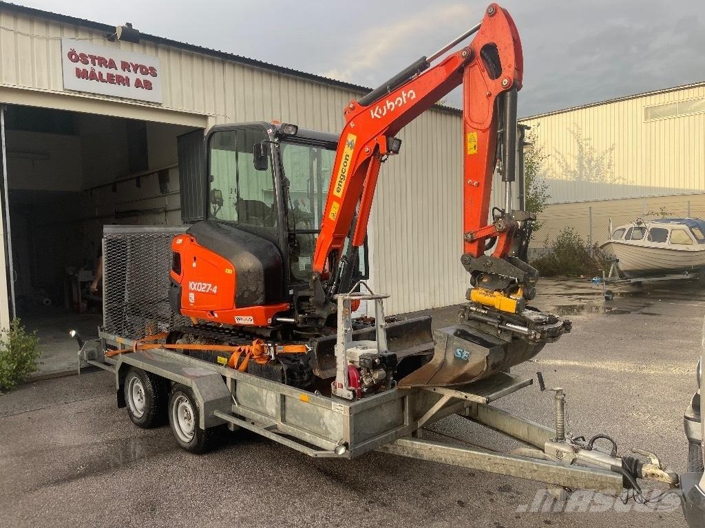 Kubota KX 027 Mini excavators < 7t