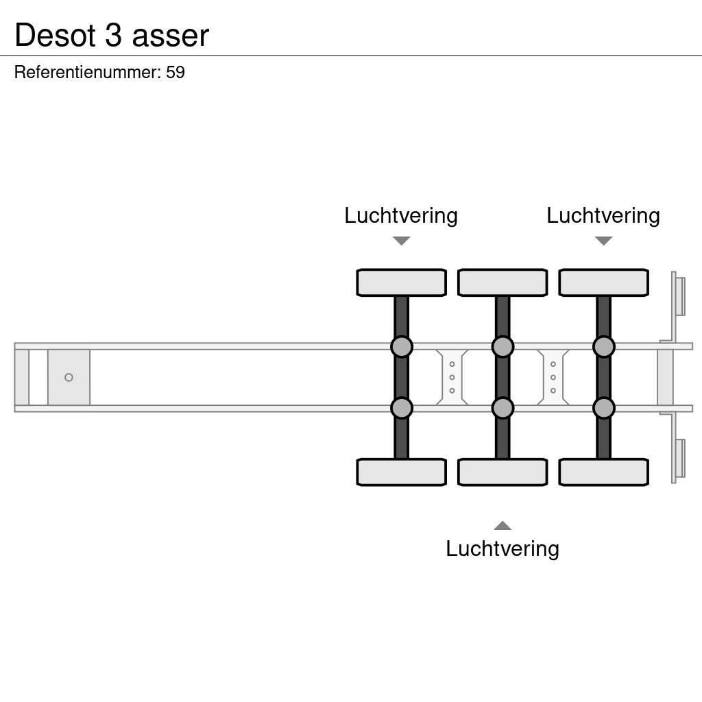 Desot 3 asser Other semi-trailers