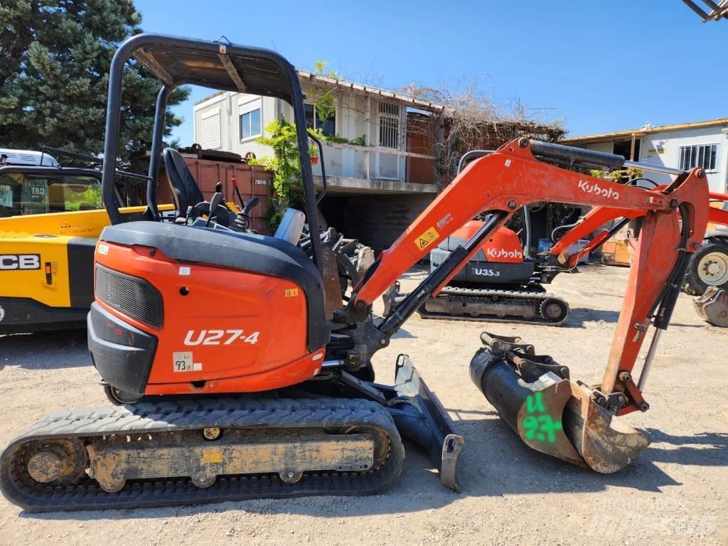 Kubota U 27-4 Mini excavators < 7t