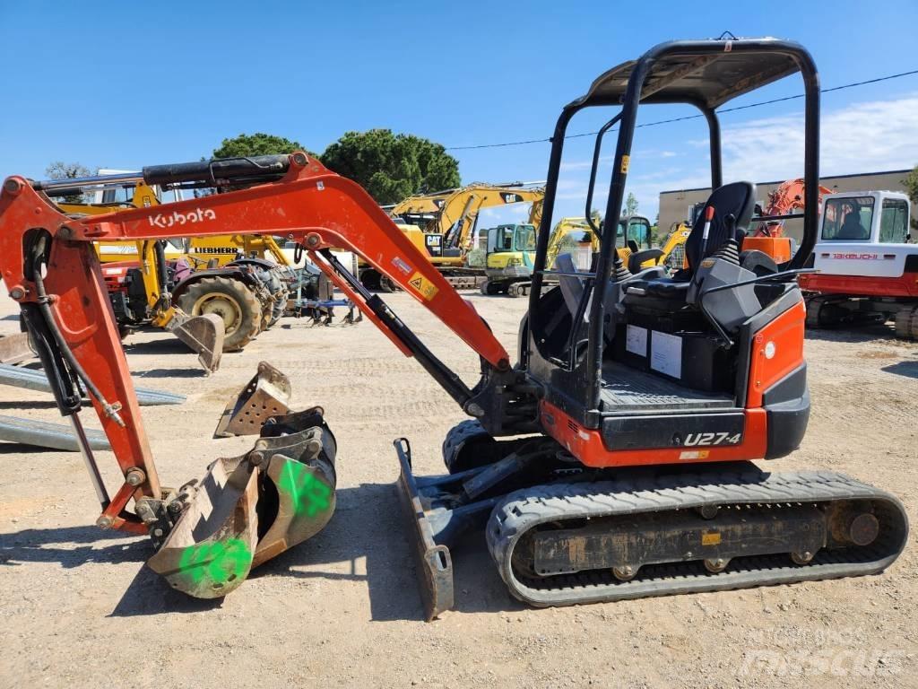 Kubota U 27-4 Mini excavators < 7t