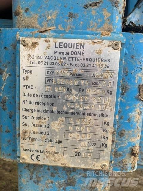  DOME OXY 22000 Slurry tankers