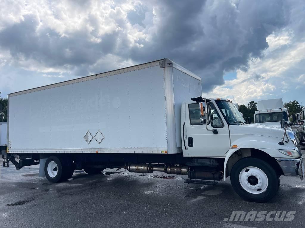 International 4300 Van Body Trucks