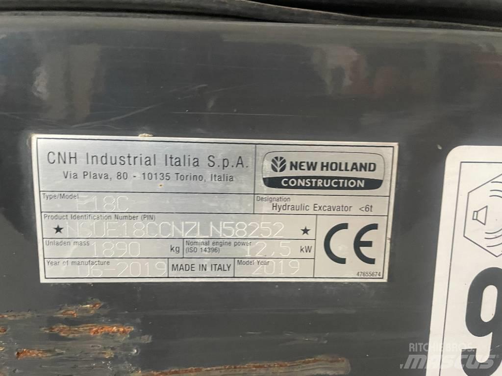 New Holland E 18 C Mini excavators < 7t