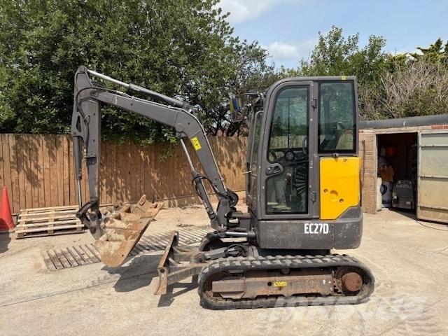 Volvo EC 27 D Mini excavators < 7t