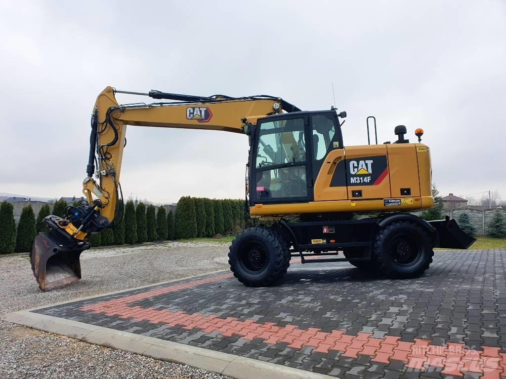 CAT M 314 F Wheeled excavators