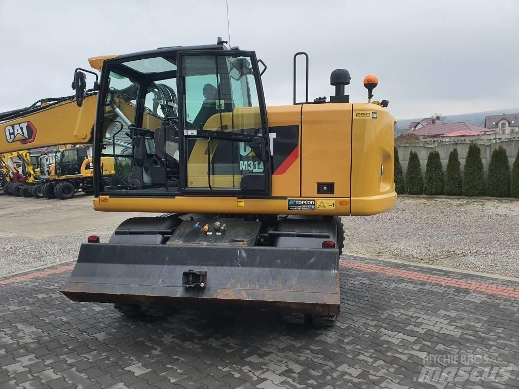 CAT M 314 F Wheeled excavators