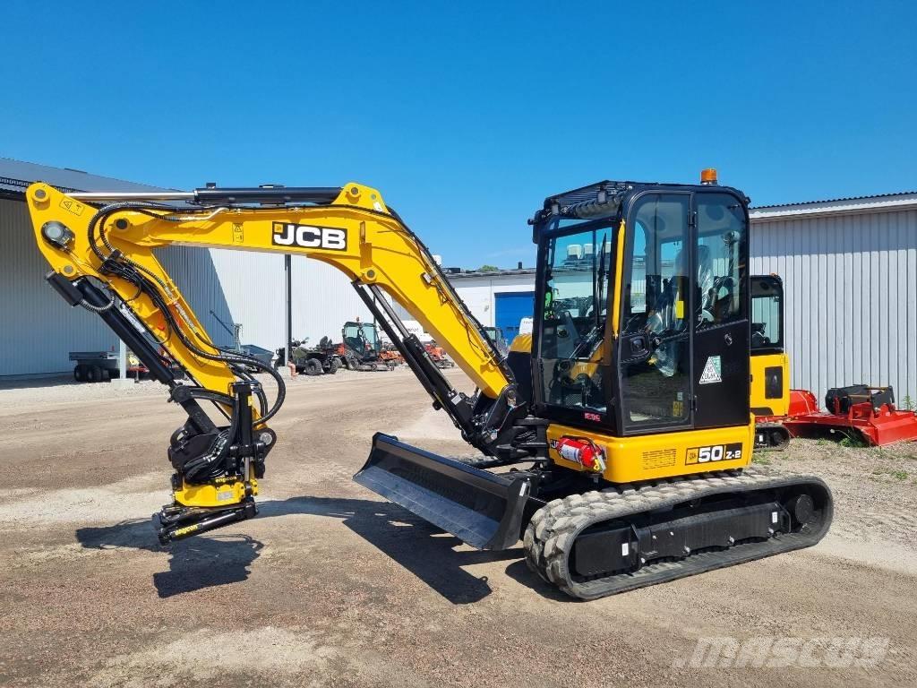 JCB 50Z-2,  Omg.lev! Mini excavators < 7t