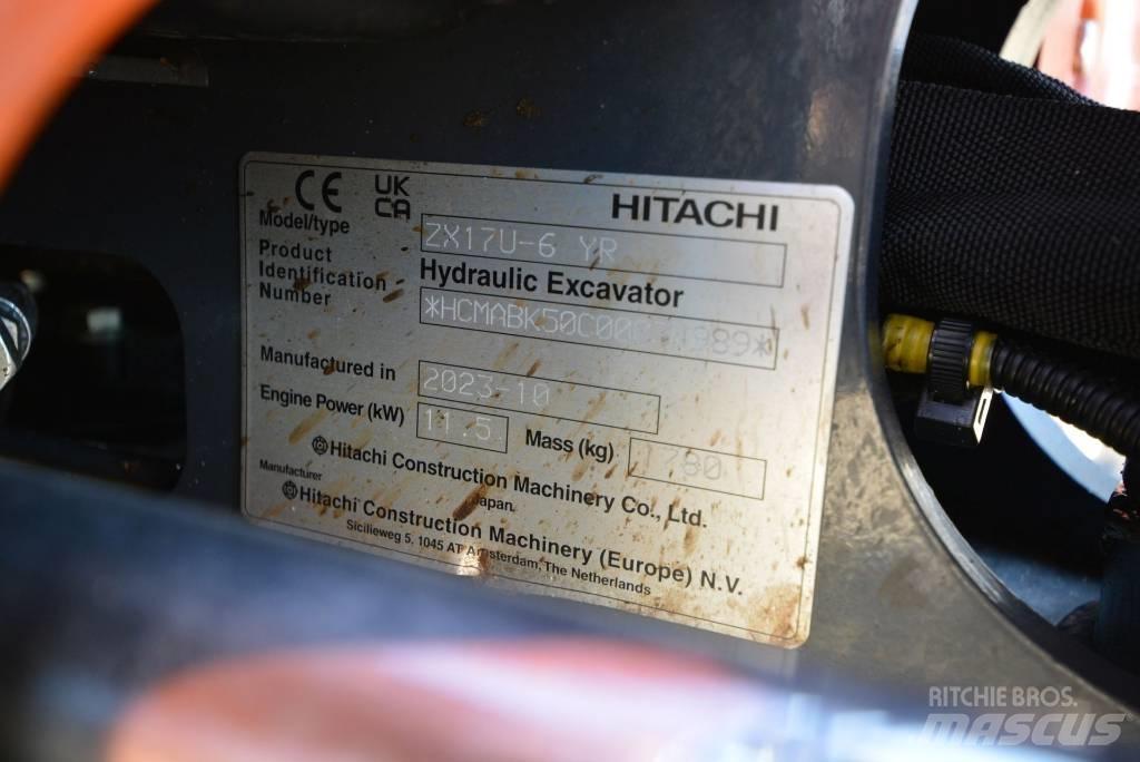 Hitachi ZX 17 U-6 Mini excavators < 7t