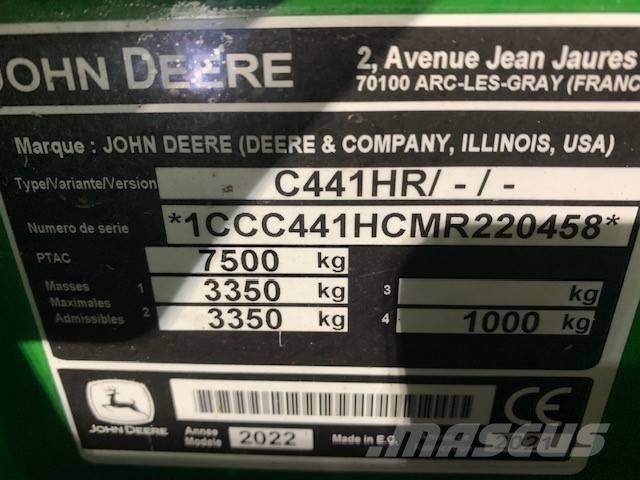 John Deere C441 R Round balers