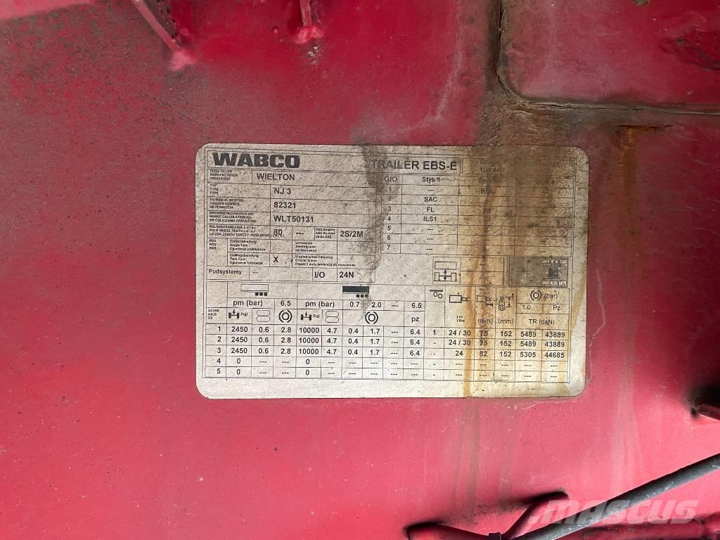 Wielton NJ 3 Vehicle transport trailers