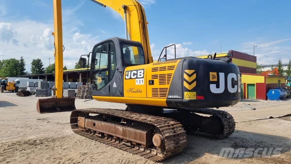 JCB JS220 EXTRA Long Crawler excavators
