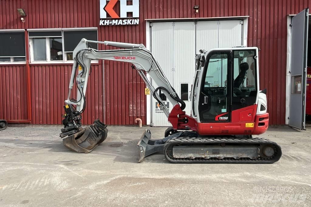 Takeuchi TB 260 Mini excavators < 7t