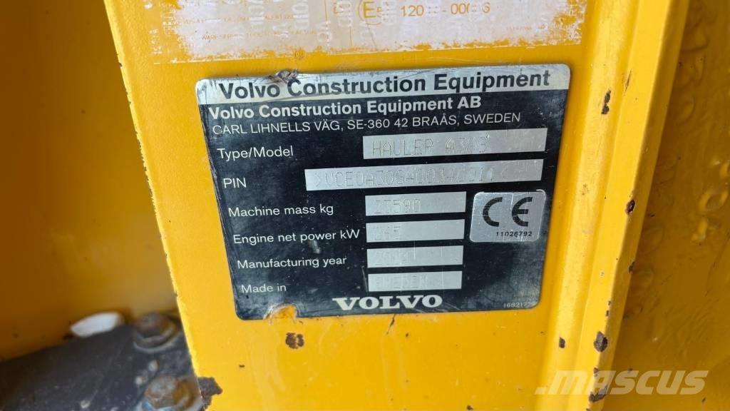Volvo A 30 G Articulated Haulers