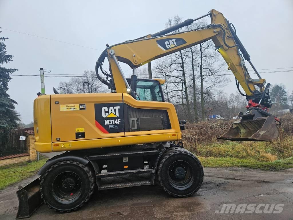 CAT m 314 F Wheeled excavators