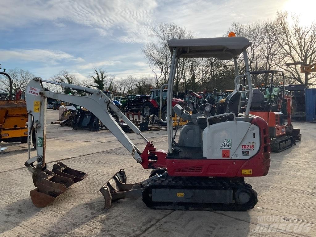 Takeuchi TB 216 Mini excavators < 7t