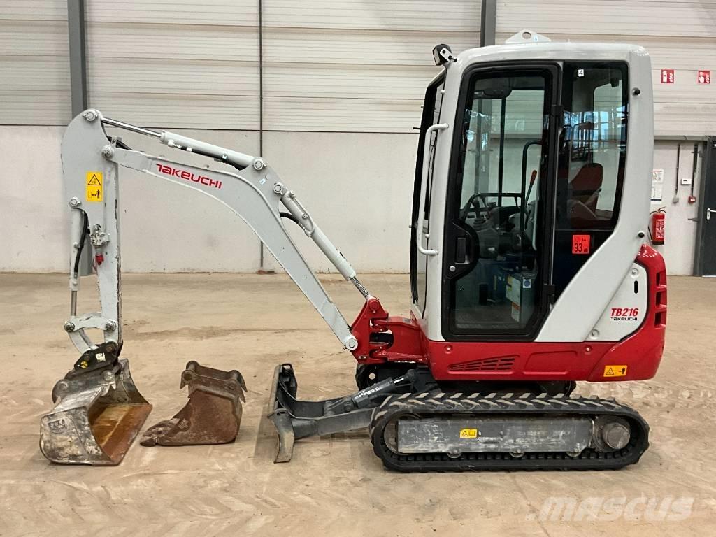 Takeuchi TB 216 Mini excavators < 7t