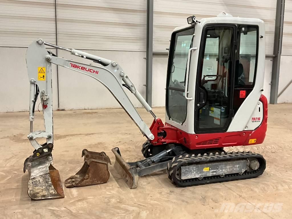 Takeuchi TB 216 Mini excavators < 7t