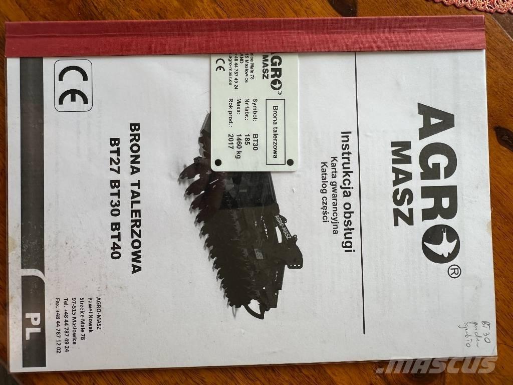 Agro-Masz BT30 Disc harrows