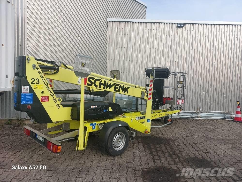 Dinolift 135 TB Trailer mounted aerial platforms