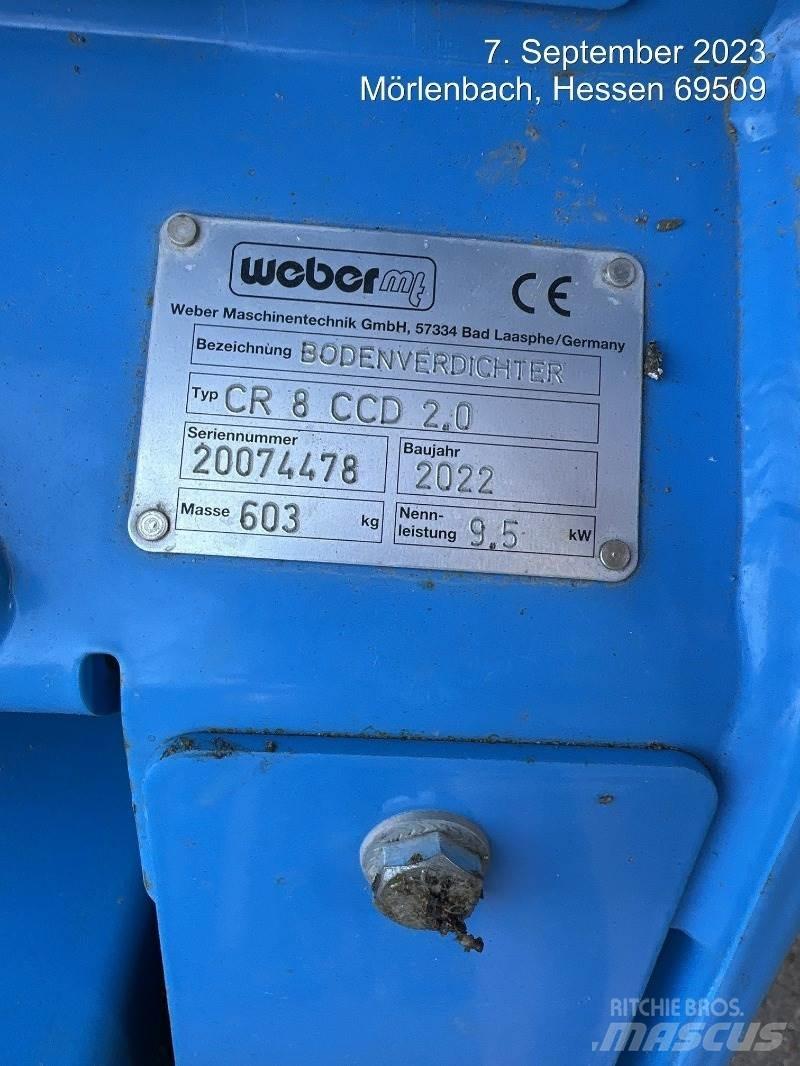 Weber CR8CCD2.0 Vibrator compactors