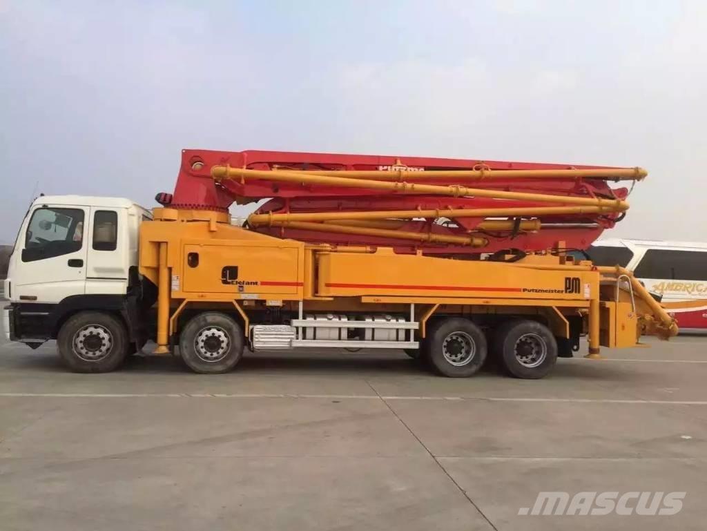 Putzmeister 37m Concrete pumps