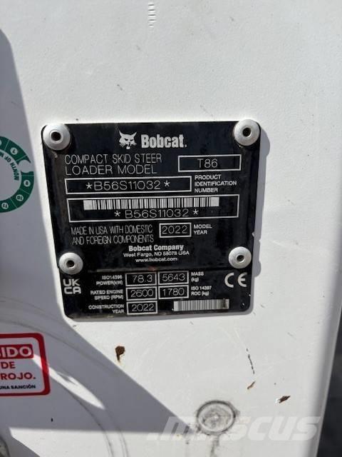 Bobcat T 86 Skid steer loaders