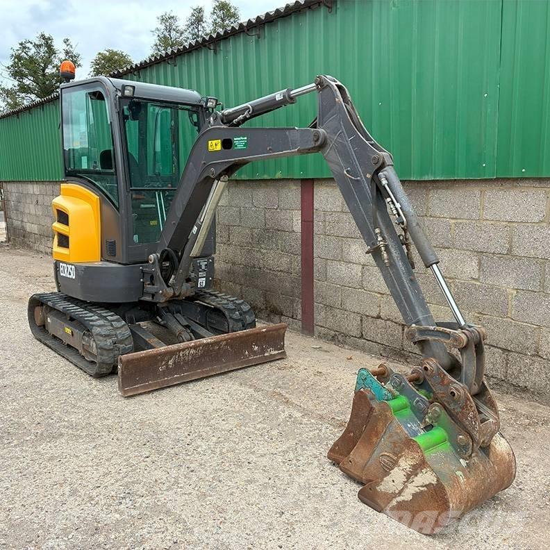 Volvo ECR25D Mini excavators < 7t