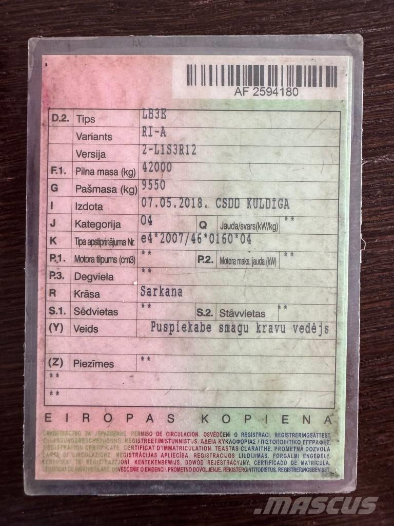 Kässbohrer Lowbed Dollies