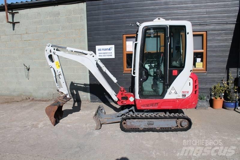 Takeuchi TB216 Mini excavators < 7t