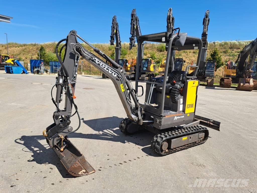 Volvo ECR 18 E Mini excavators < 7t
