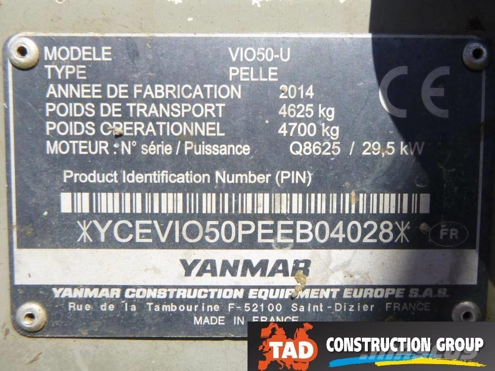 Yanmar Vio 50 U Mini excavators < 7t