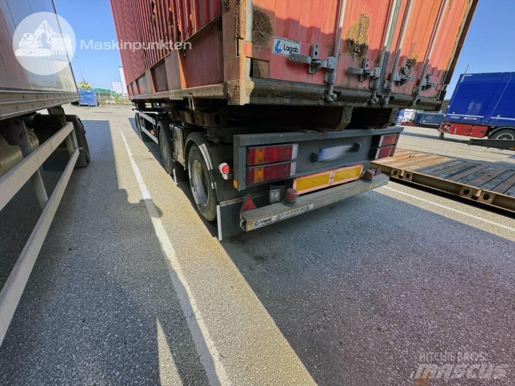 Lagab 5530-3-TC-LSC Containerframe/Skiploader trailers