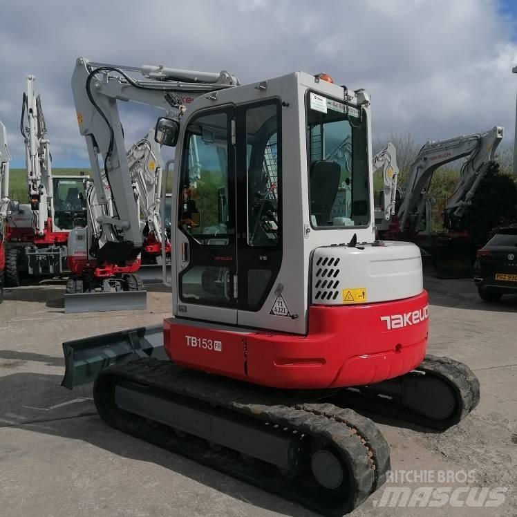 Takeuchi TB153FR Mini excavators < 7t