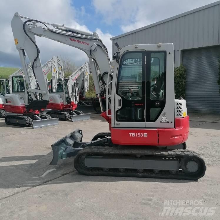 Takeuchi TB153FR Mini excavators < 7t