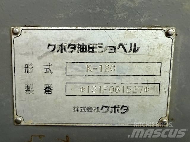 Kubota K-120 Crawler excavators