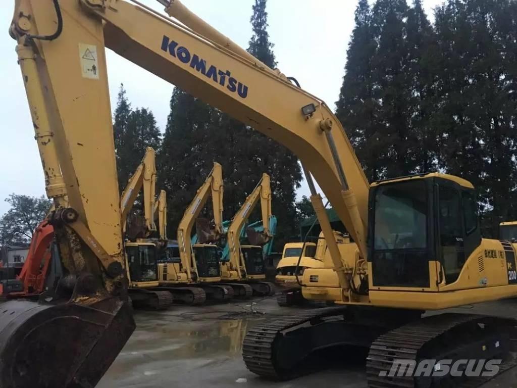 Komatsu PC 200-7 Crawler excavators
