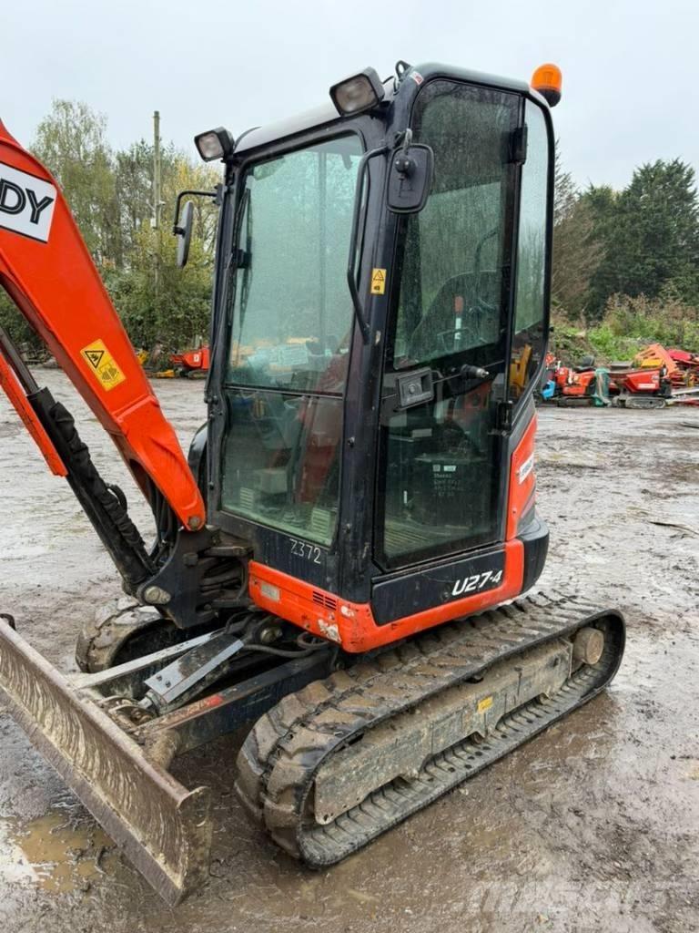 Kubota U 27-4 Mini excavators < 7t